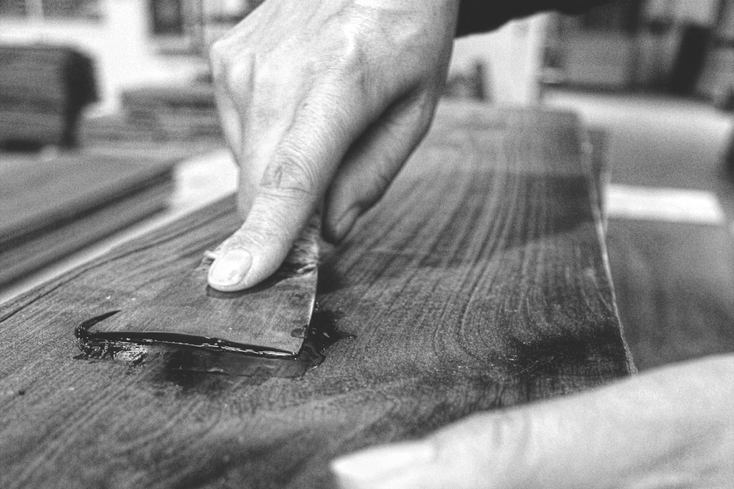 hand scraped textured wood flooring